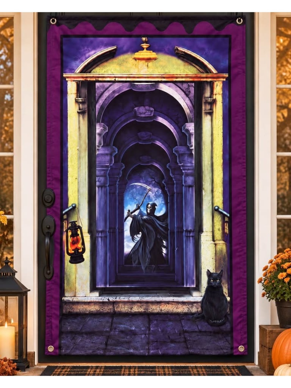 Halloween Grim Reaper Door Decoration